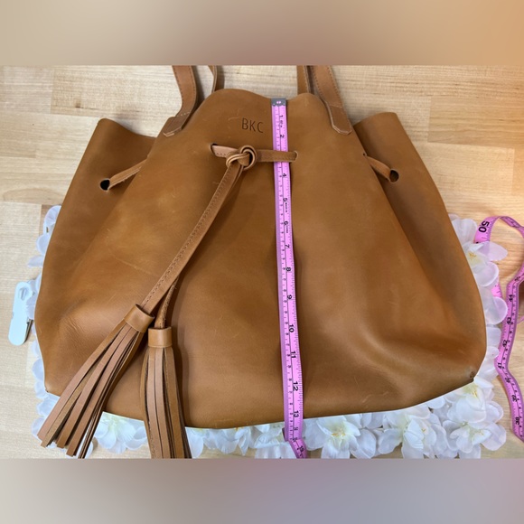 ABLE brand genuine leather bag Able Tan Leather - Picture 10 of 11